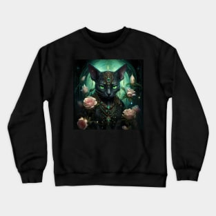 Glowy Sphynx Crewneck Sweatshirt